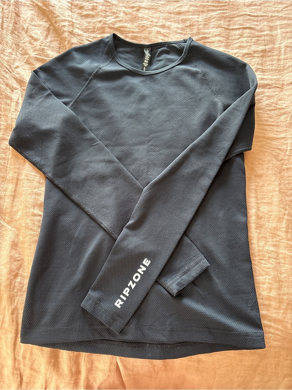 Ripzone Women's Long Sleeve Crew Neck Tee - Black Base Layer